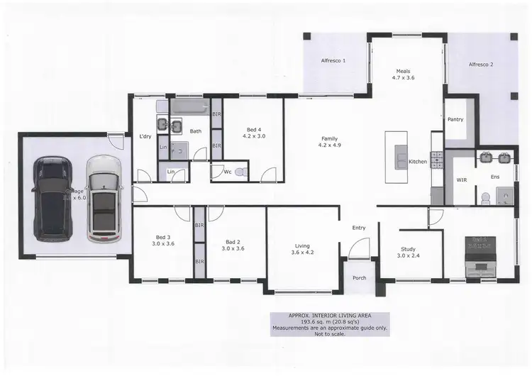 Floorplan of Homely house listing, 11 Kerrford Drive, Thurgoona NSW 2640
