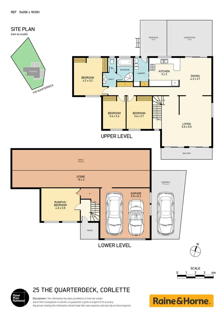 Floorplan of Homely house listing, 25 The Quarterdeck, Corlette NSW 2315