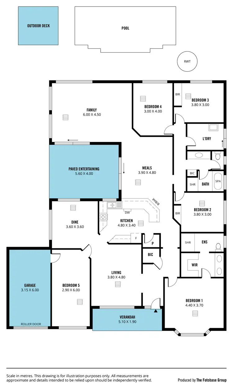 Floorplan of Homely house listing, 19 Sylvan Circuit, Noarlunga Downs SA 5168
