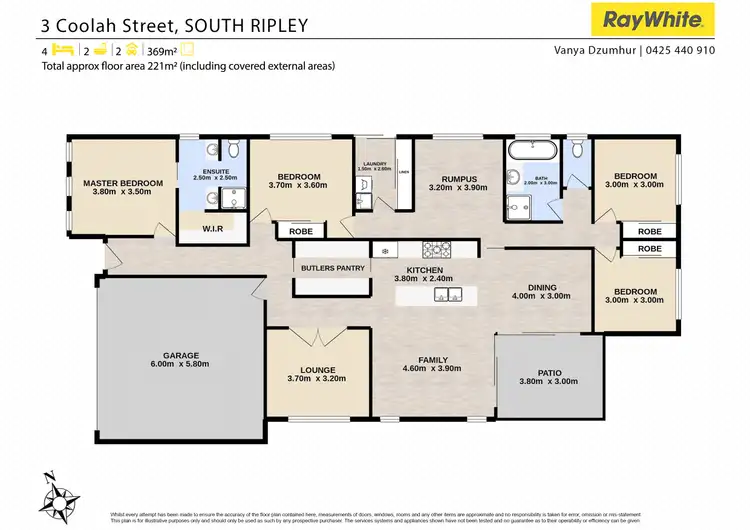 Floorplan of Homely house listing, 3 Coolah Street, South Ripley QLD 4306