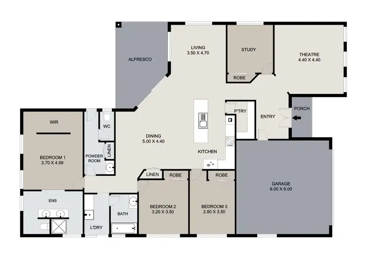 Floorplan of Homely house listing, 16 Briffney Street, Kirkwood QLD 4680