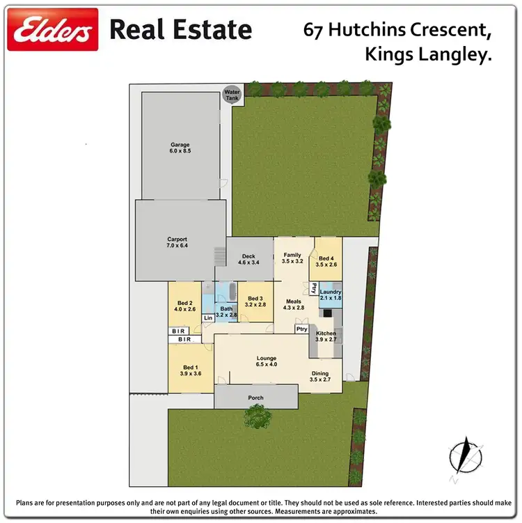 Floorplan of Homely house listing, 67 Hutchins Crescent, Kings Langley NSW 2147