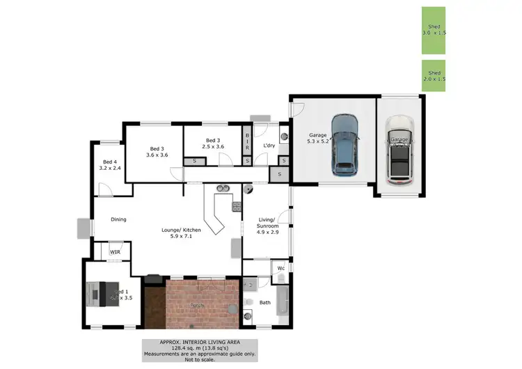 Floorplan of Homely house listing, 117 Colman Street, Wodonga VIC 3690
