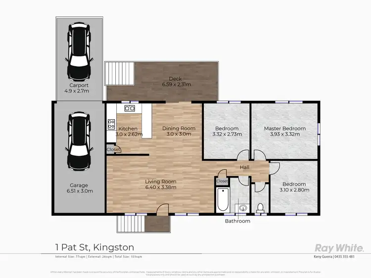 Floorplan of Homely house listing, 1 Pat Street, Kingston QLD 4114