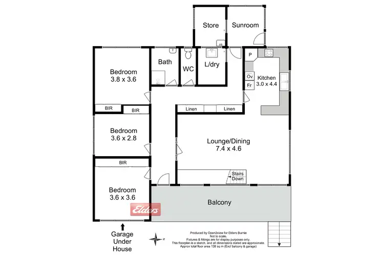 Floorplan of Homely house listing, 3 Simon Court, Romaine TAS 7320