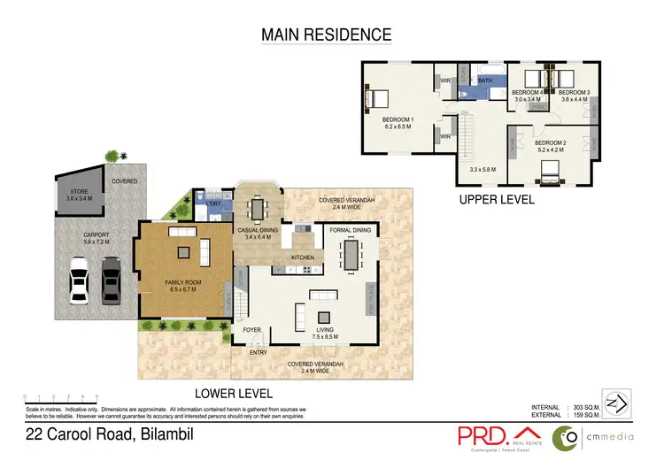 Floorplan of Homely rural property listing, 22 Carool Road, Bilambil NSW 2486