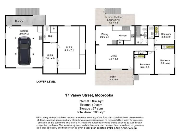 Floorplan of Homely house listing, 17 Vasey Street, Moorooka QLD 4105