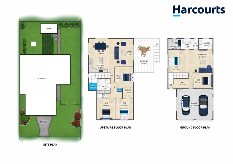 Floorplan of Homely house listing, 3 CLARK STREET, Grasstree Beach QLD 4740