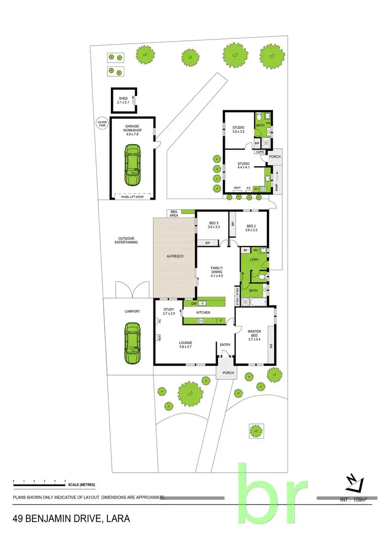 Floorplan of Homely house listing, 49 Benjamin Drive, Lara VIC 3212