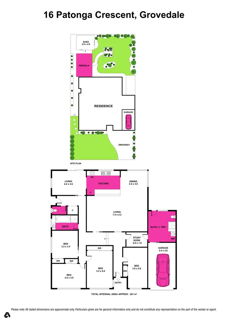 Floorplan of Homely house listing, 16 Patonga Crescent, Grovedale VIC 3216