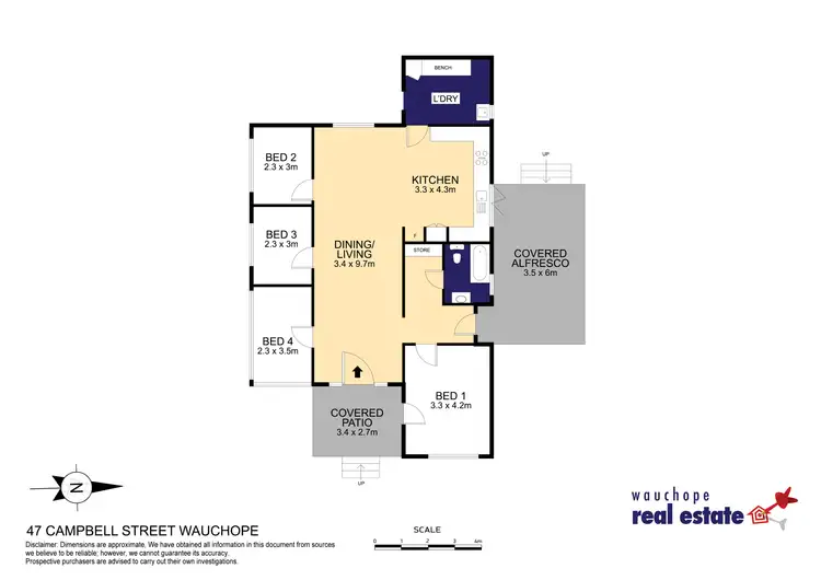 Floorplan of Homely house listing, 47 Campbell Street, Wauchope NSW 2446