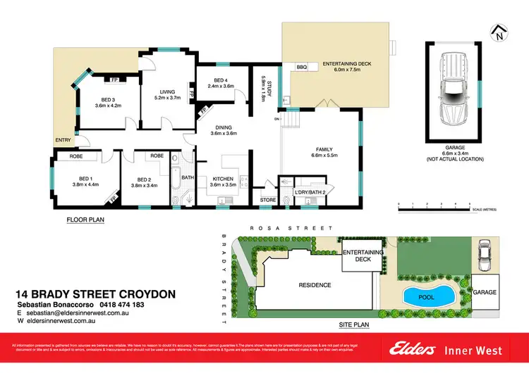 Floorplan of Homely house listing, 14 Brady Street, Croydon NSW 2132
