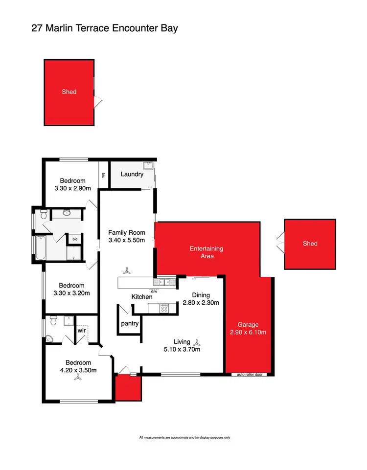 Floorplan of Homely house listing, 27 Marlin Terrace, Encounter Bay SA 5211