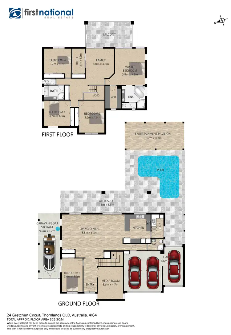 Floorplan of Homely house listing, 24 Gretchen Circuit, Thornlands QLD 4164