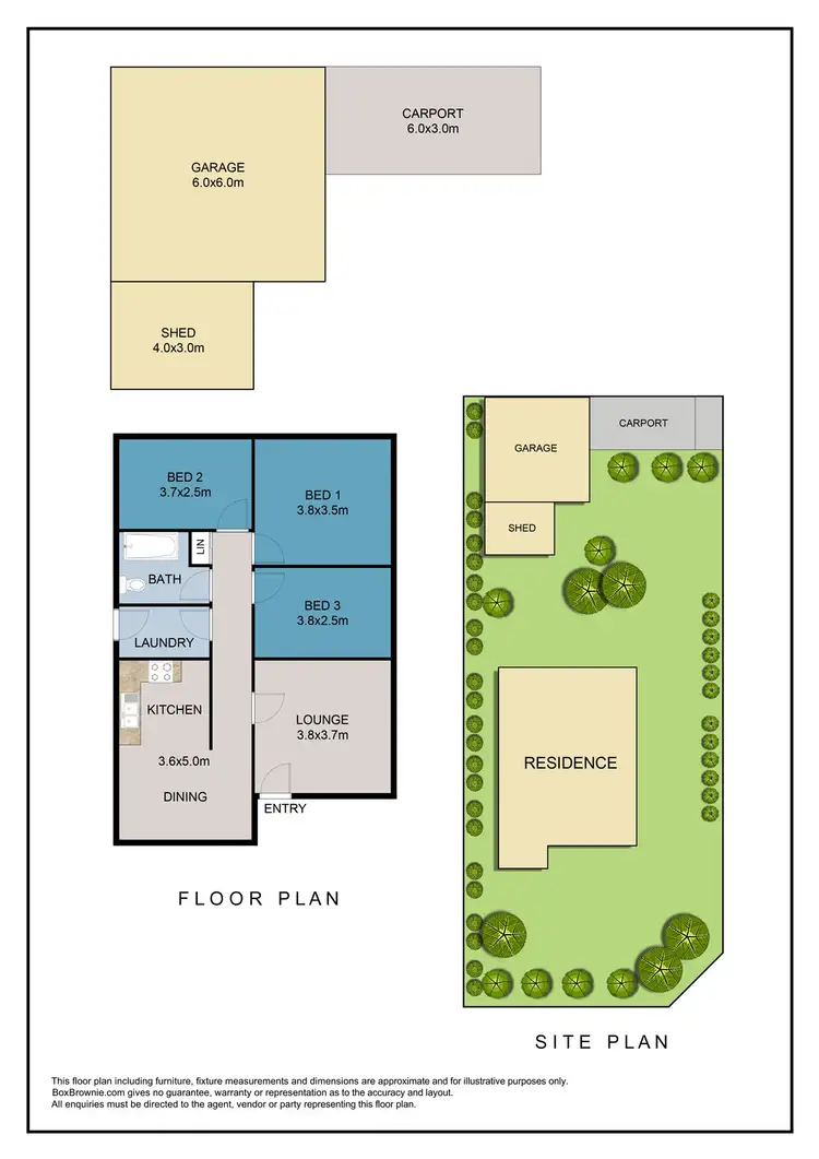 Floorplan of Homely house listing, 1 JOHNS AVENUE, Dubbo NSW 2830