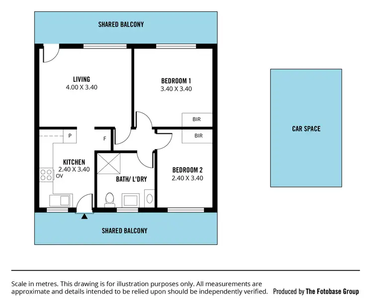 Floorplan of Homely house listing, 22/3 Noblet Street, Findon SA 5023