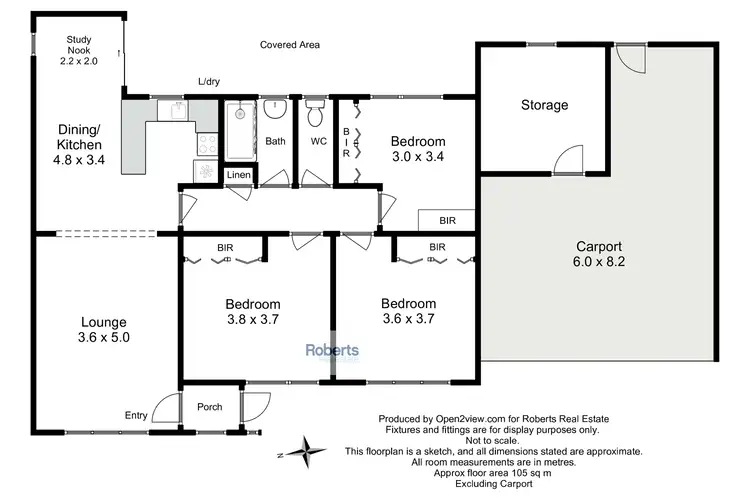 Floorplan of Homely house listing, 12 Counsel Street, Zeehan TAS 7469