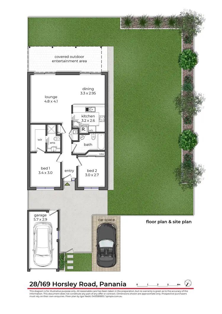 Floorplan of Homely villa listing, 28/169 Horsley Road, Panania NSW 2213