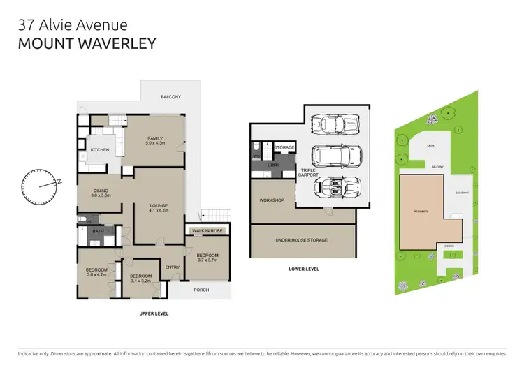 Floorplan of Homely house listing, 37 Alvie Road, Mount Waverley VIC 3149