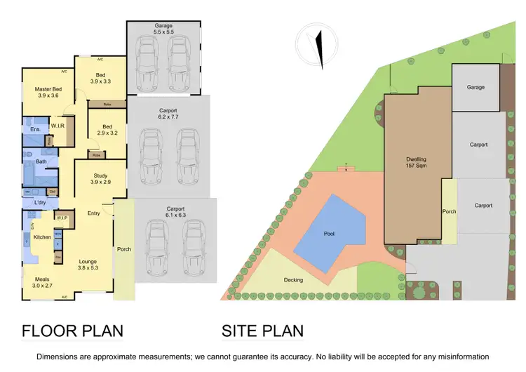 Floorplan of Homely house listing, 5 Horner Close, Knoxfield VIC 3180