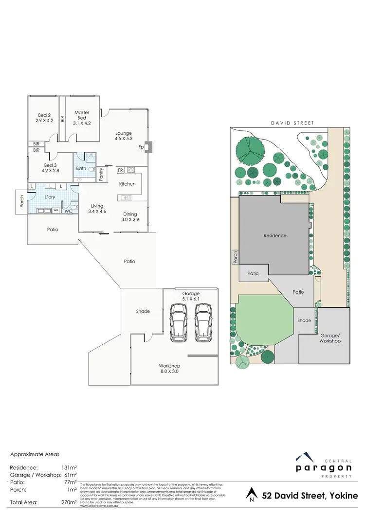 Floorplan of Homely house listing, 52 David Street, Yokine WA 6060