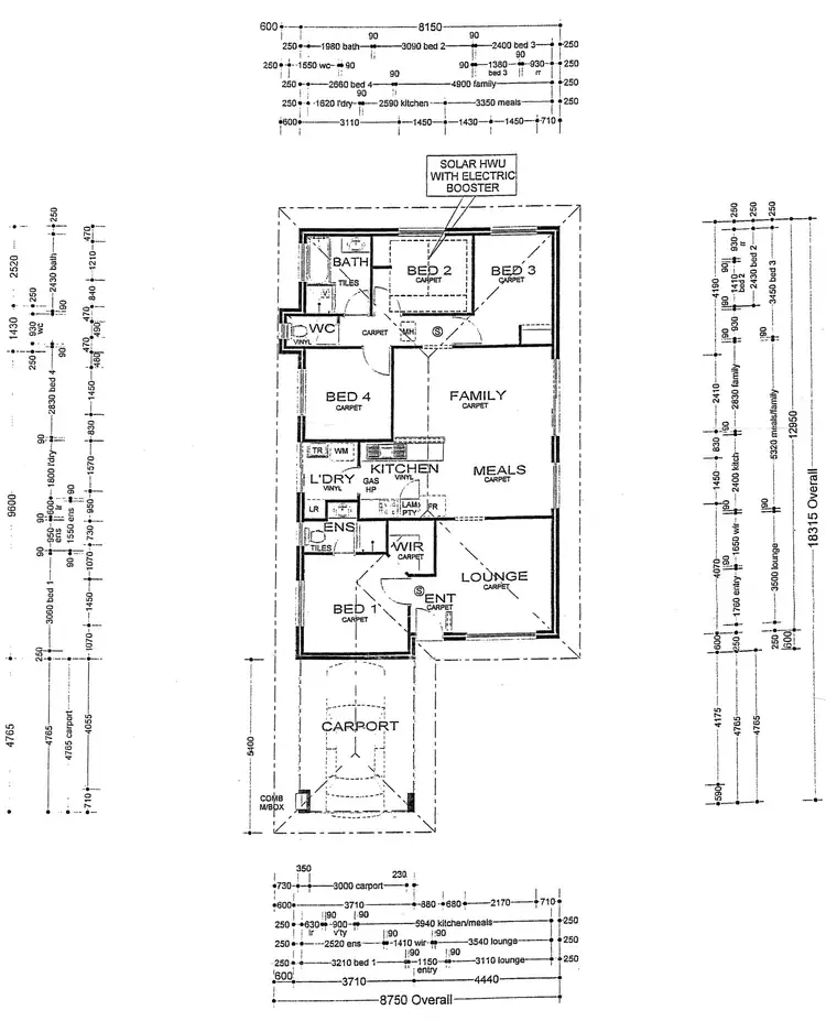 Floorplan of Homely house listing, 90 Dalrymple Drive, Leda WA 6170