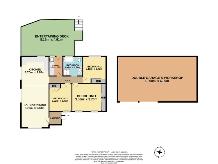 Floorplan of Homely house listing, 4 Stratford Road, Unanderra NSW 2526