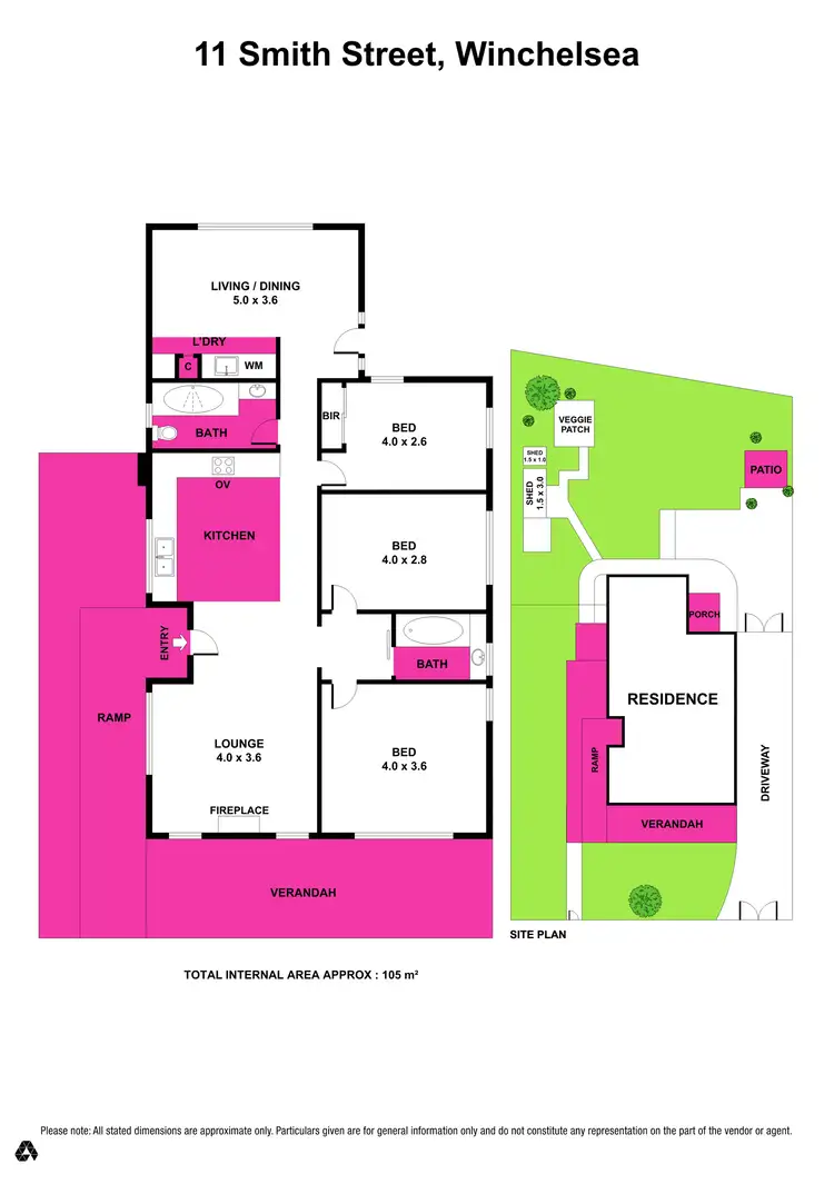 Floorplan of Homely house listing, 11 Smith Street, Winchelsea VIC 3241