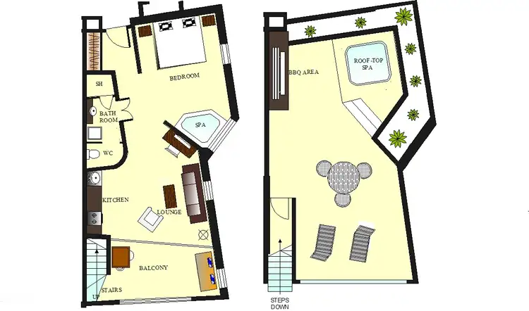 Floorplan of Homely unit listing, 309/16 Noosa Drive, Noosa Heads QLD 4567
