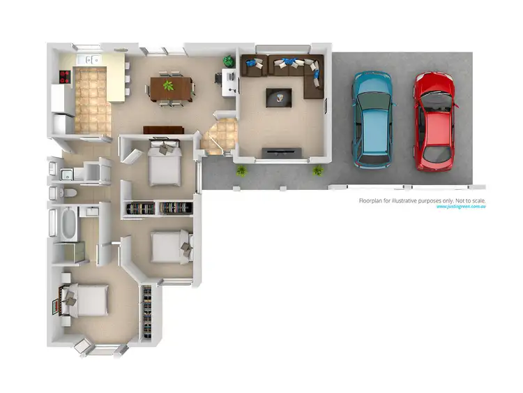 Floorplan of Homely house listing, 14 Kaldari Crescent, Glenfield Park NSW 2650