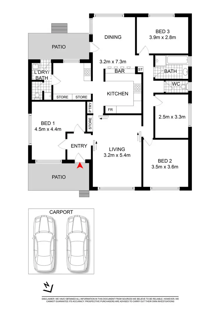 Floorplan of Homely house listing, Address available on request