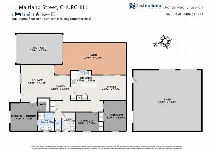 Floorplan of Homely house listing, 11 Maitland Street, Churchill QLD 4305