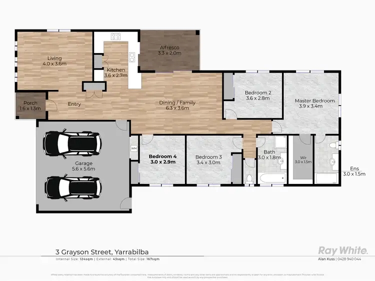 Floorplan of Homely house listing, 3 Grayson Street, Yarrabilba QLD 4207