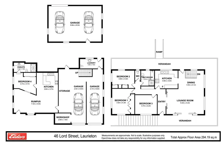 Floorplan of Homely house listing, 46 Lord Street, Laurieton NSW 2443