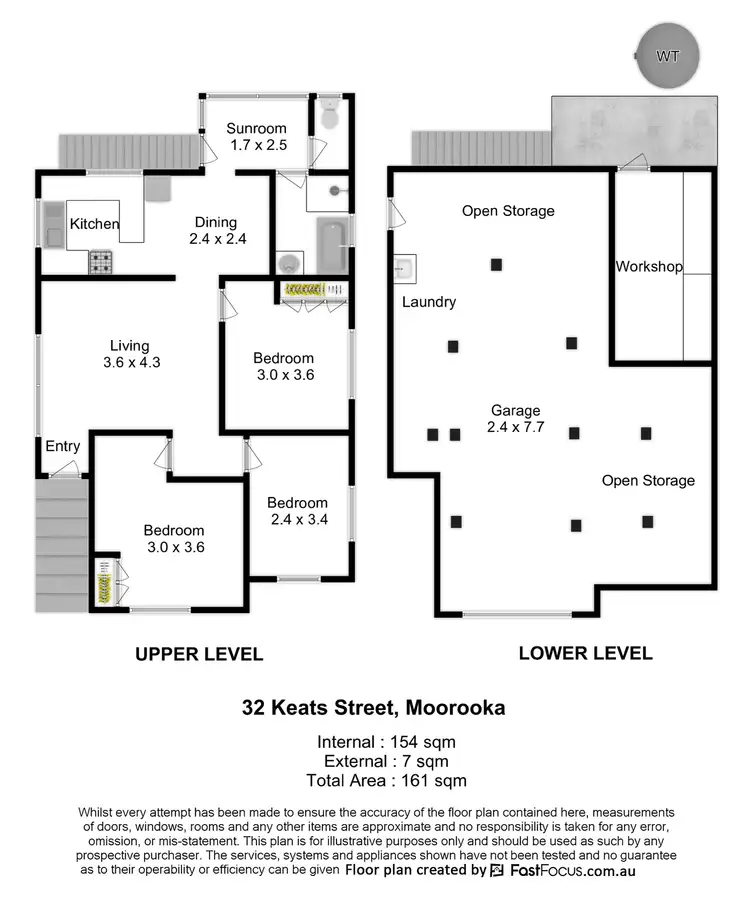 Floorplan of Homely house listing, 32 Keats Street, Moorooka QLD 4105