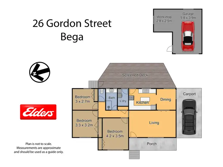 Floorplan of Homely house listing, 26-28 Gordon Street, Bega NSW 2550
