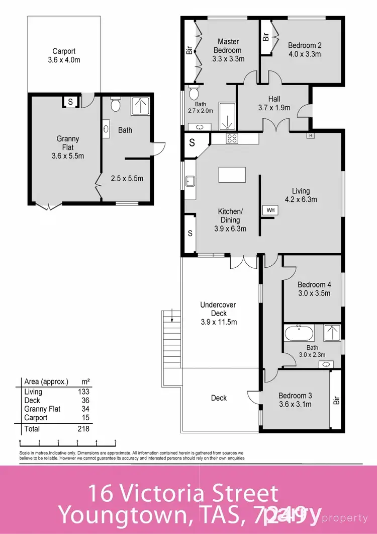 Floorplan of Homely house listing, 16 Victoria Street, Youngtown TAS 7249