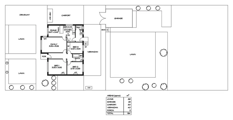 Floorplan of Homely house listing, 16 Gondola Grove, Para Hills SA 5096