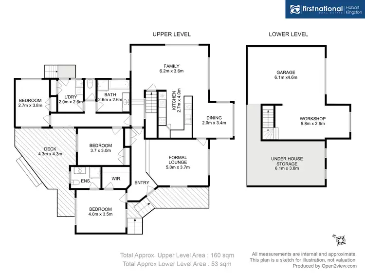 Floorplan of Homely house listing, 36 Timbertop Drive, Blackmans Bay TAS 7052