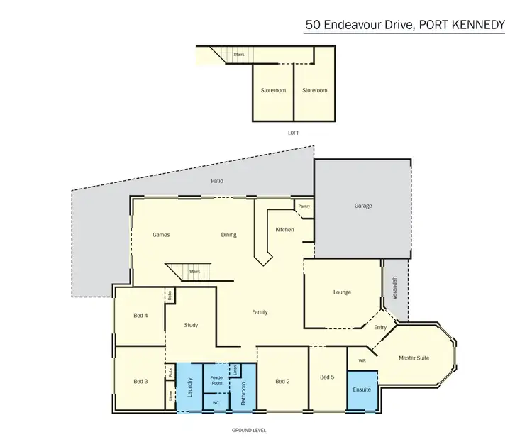 Floorplan of Homely house listing, 50 Endeavour Drive, Port Kennedy WA 6172