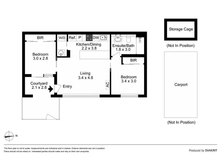 Floorplan of Homely apartment listing, 1/39 Appleton Street, Richmond VIC 3121