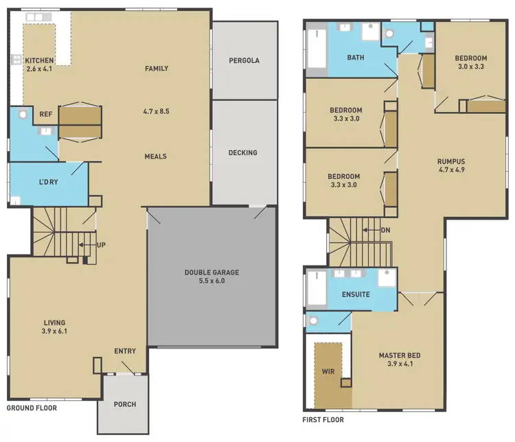 Floorplan of Homely house listing, 2 Seine Place, Caroline Springs VIC 3023