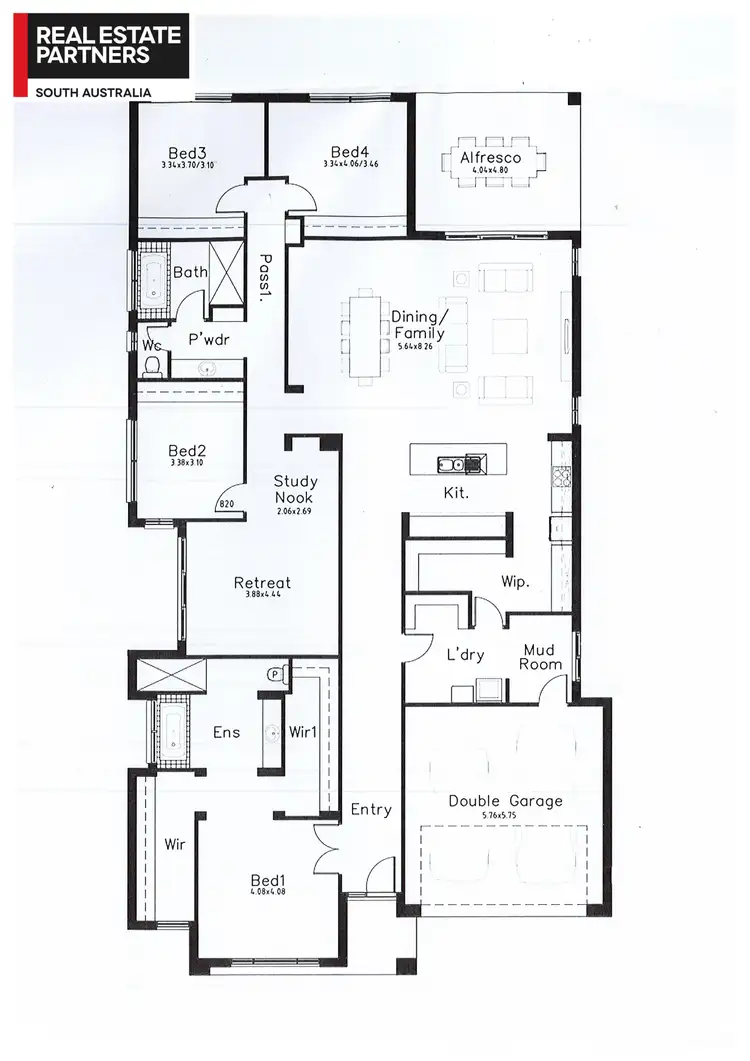 Floorplan of Homely house listing, 21 Symon Crescent, Craigburn Farm SA 5051