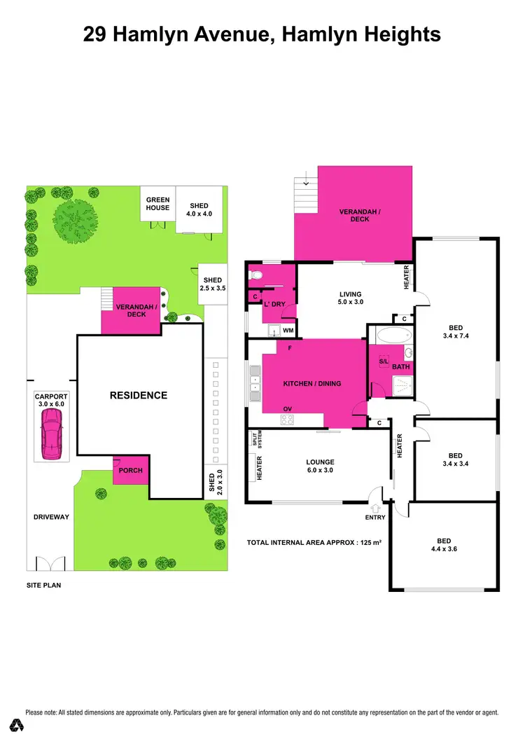 Floorplan of Homely house listing, 29 Hamlyn Avenue, Hamlyn Heights VIC 3215