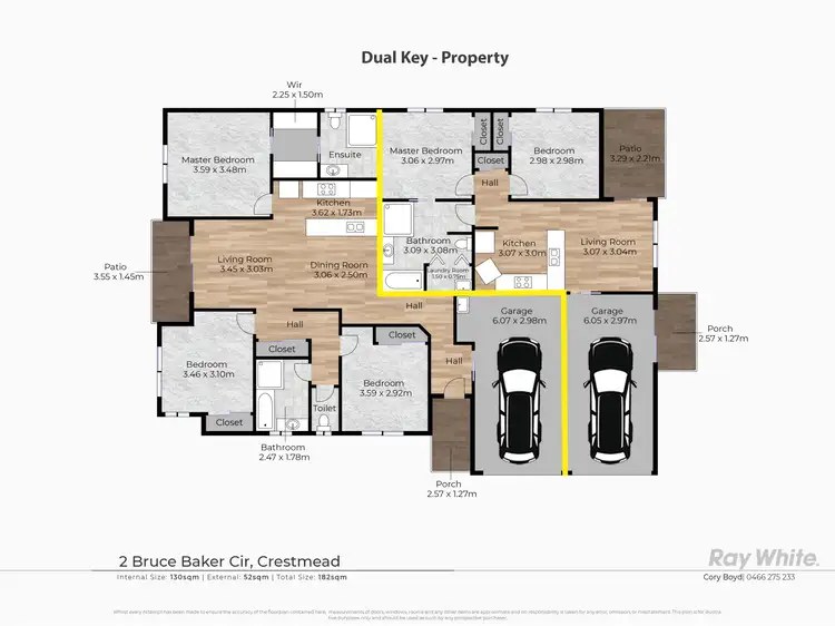 Floorplan of Homely house listing, 2 Bruce Baker Crescent, Crestmead QLD 4132