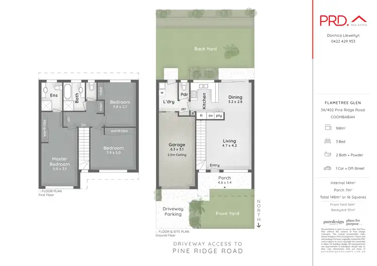Floorplan of Homely townhouse listing, 34/402 Pine Ridge Road, Coombabah QLD 4216