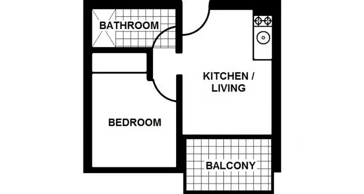 Floorplan of Homely apartment listing, 304/383 Burwood Road, Hawthorn VIC 3122