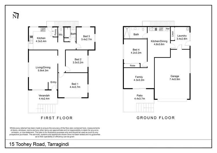 Floorplan of Homely house listing, 15 Toohey Road, Tarragindi QLD 4121
