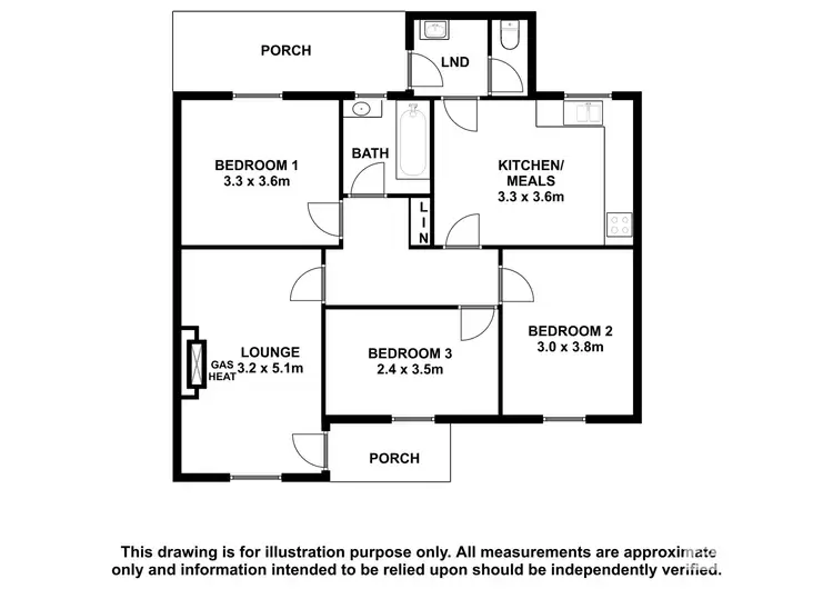 Floorplan of Homely house listing, 10 MURDIE STREET, Mount Gambier SA 5290