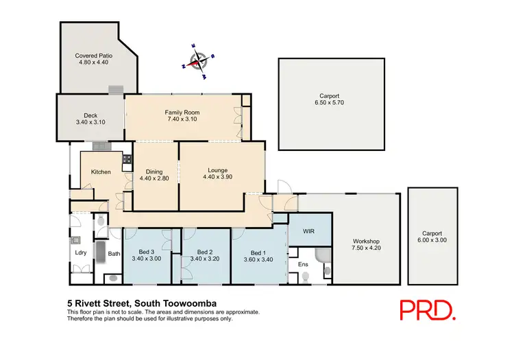 Floorplan of Homely house listing, 5 Rivett Street, South Toowoomba QLD 4350